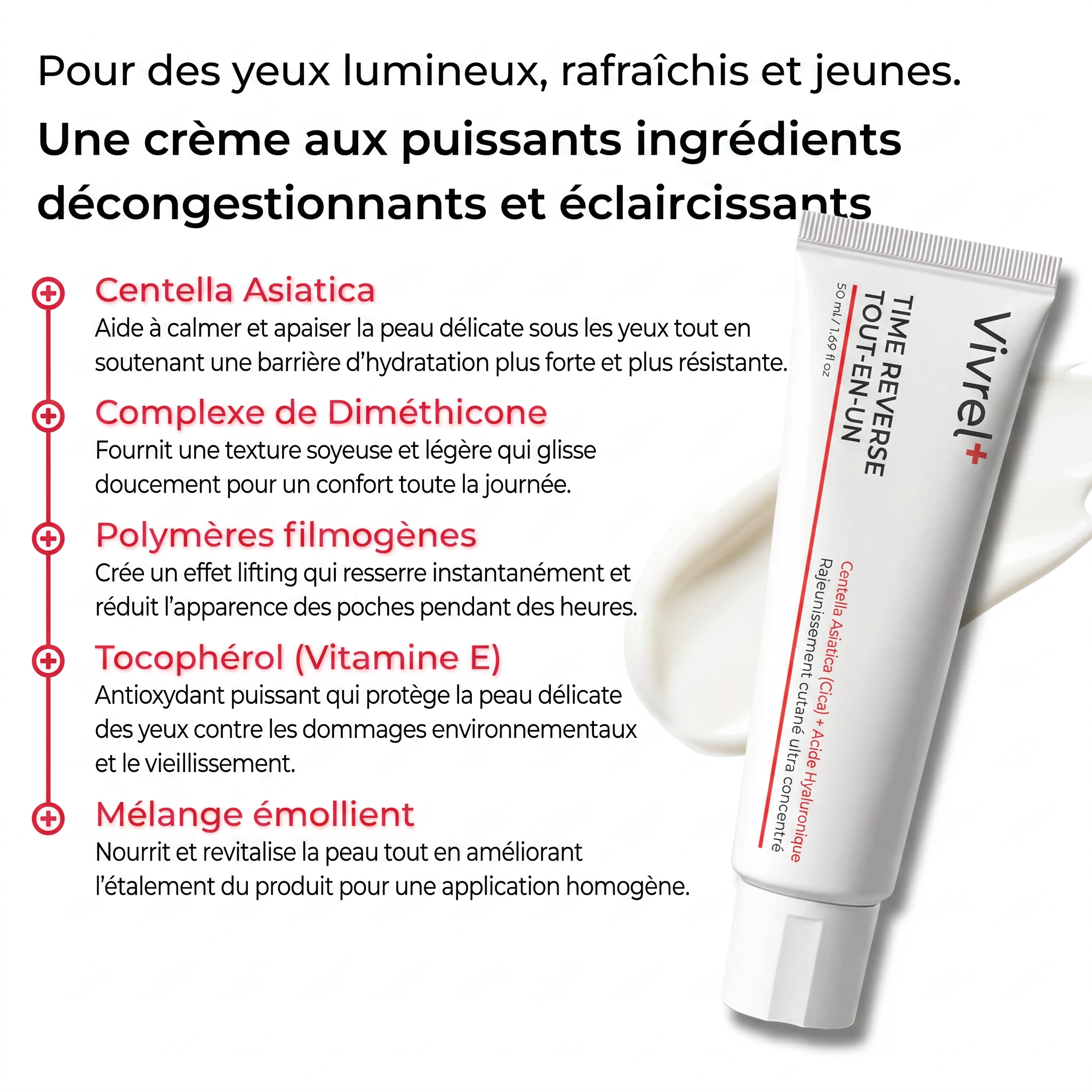 Crème anti-âge Vivrel™ (tout-en-un)
