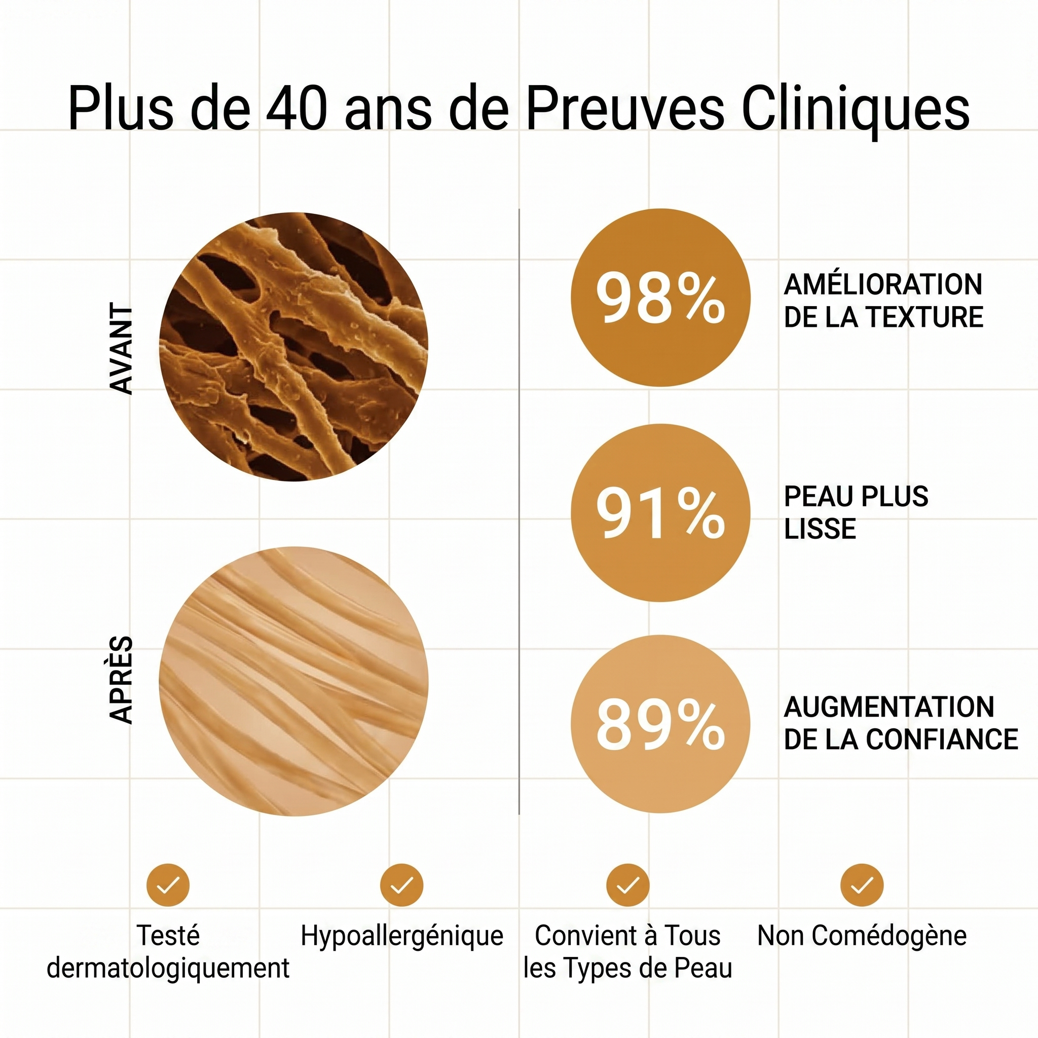 Stick clinique pour cicatrices d'acné - Vivrel™