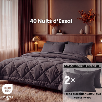 Couette Vivrel® – La couette 2-en-1 à séchage rapide qui rend les draps inutiles.