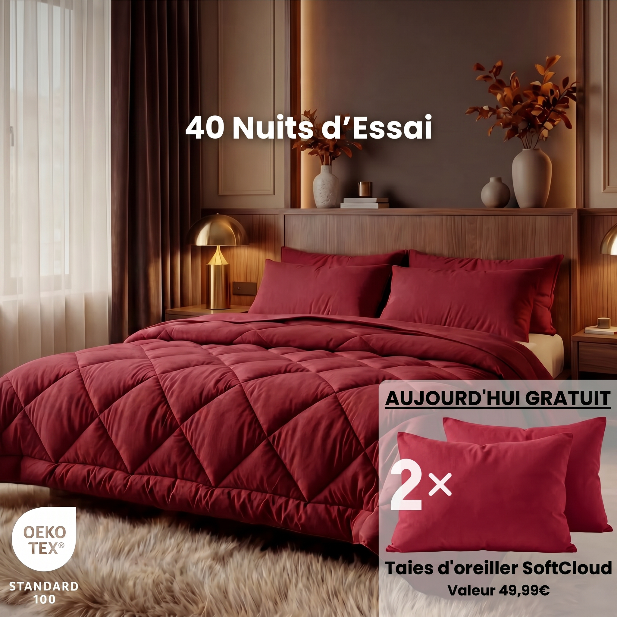 Couette Vivrel® – La couette 2-en-1 à séchage rapide qui rend les draps inutiles.