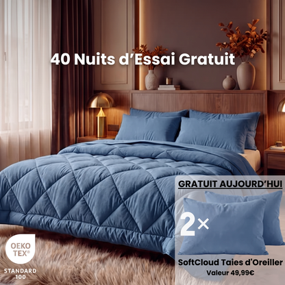 Couette Vivrel® – La couette 2-en-1 à séchage rapide qui rend les draps inutiles.