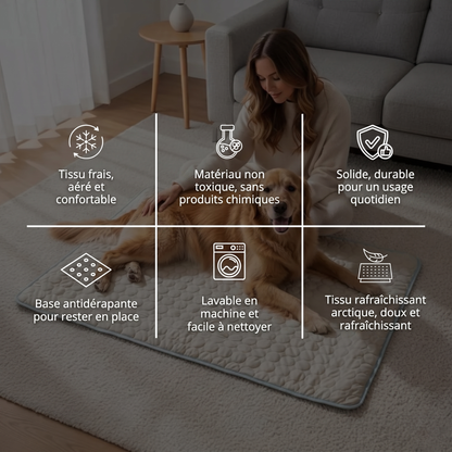 Tapis de refroidissement pour chien Vivrel™