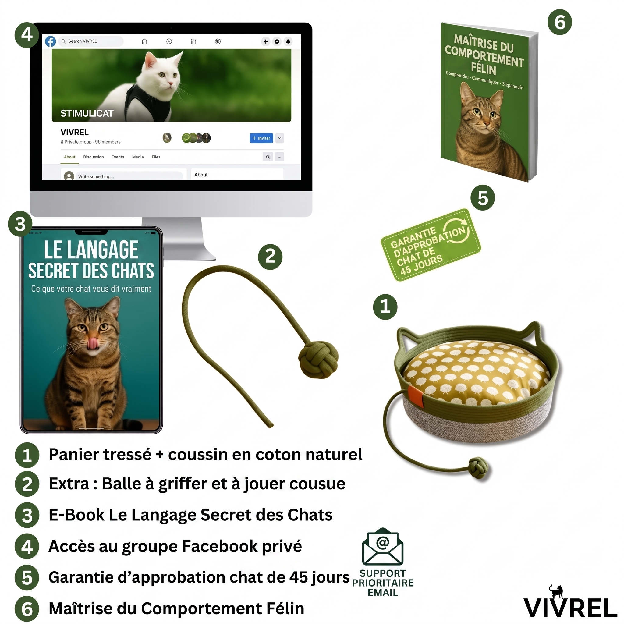 Panier Stimulicat - Vivrel™