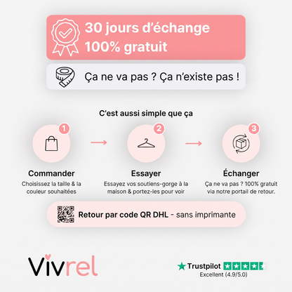 Vivrel™ | Soutien-gorge confort sans couture et sans armatures
