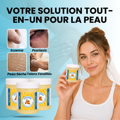 Vivrel - Baume Réparateur pour Eczéma et Psoriasis