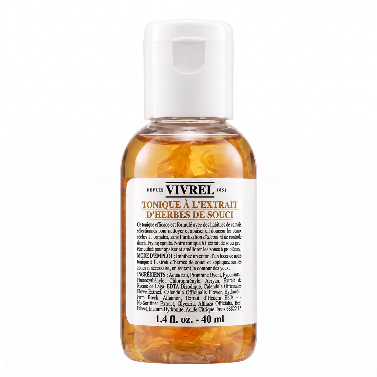 Tonique à l'extrait de Calendula - Vivrel