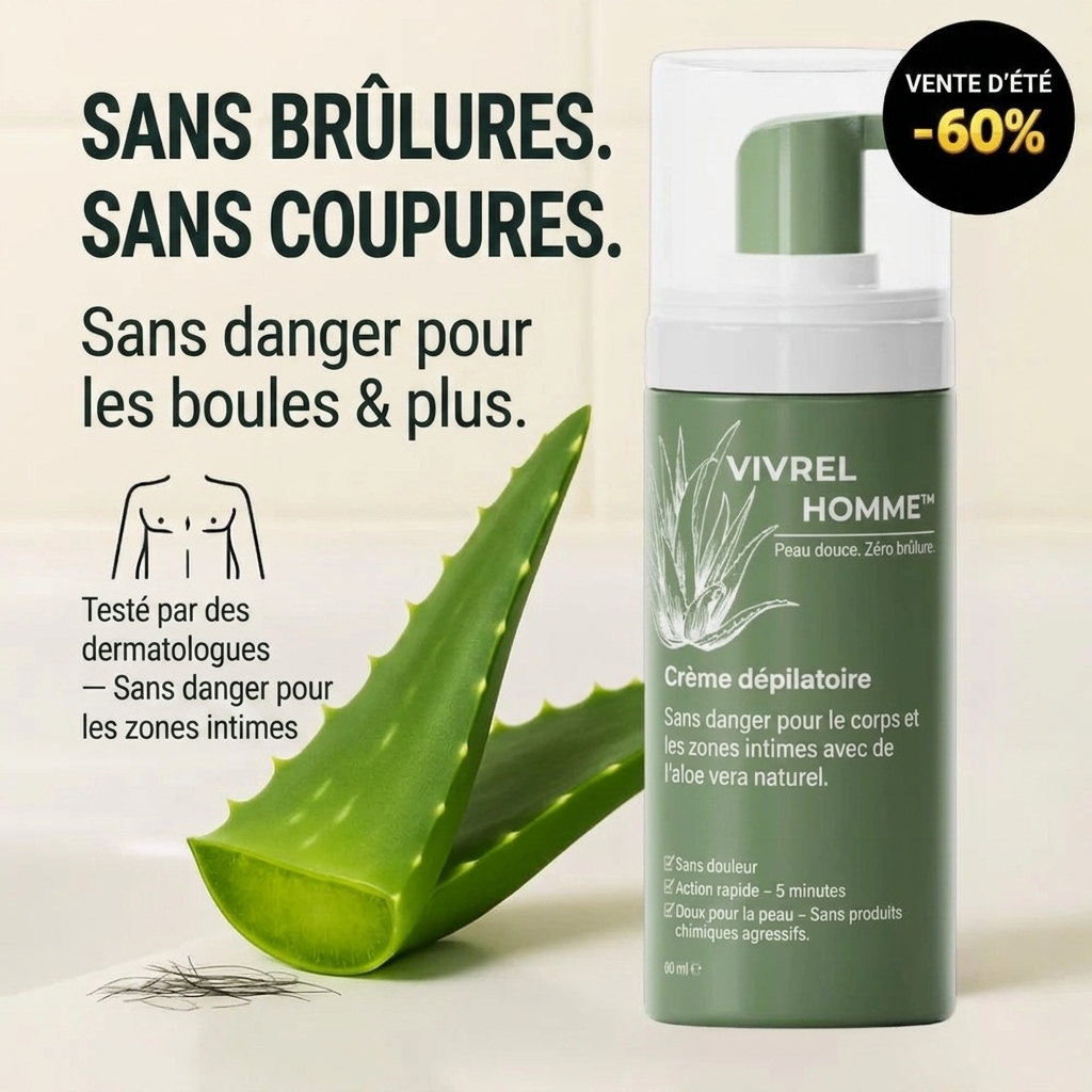 crème dépilatoire