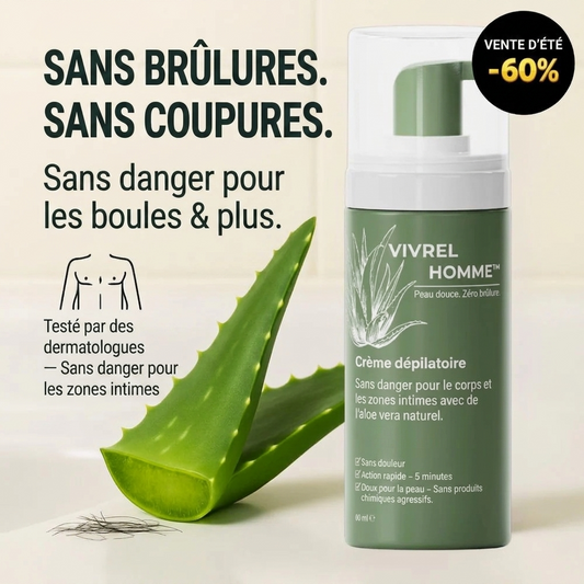 crème dépilatoire