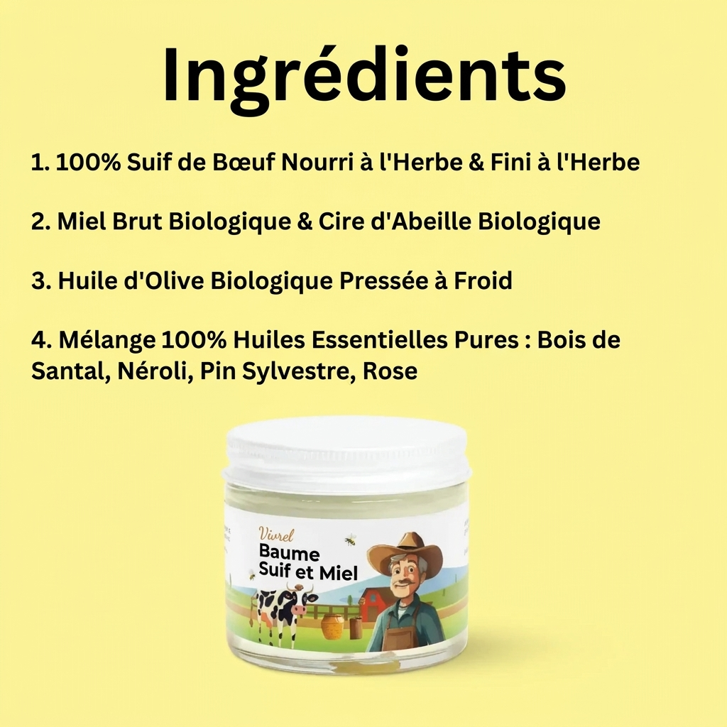 Baume Suif & Miel – 60 ml